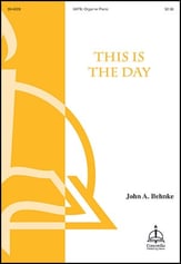 This Is the Day SATB choral sheet music cover